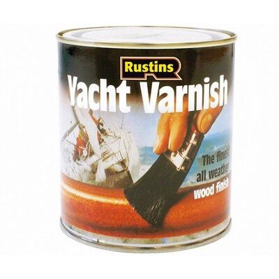 Rustins Yacht Varnish Satin - Yacht Varnish - Weather Resistant Rustins Yacht Varnish Satin - Yacht Varnish - Weather Resistant