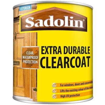 Sadolin Extra Durable Clearcoat - Clear Gloss - 1L Sadolin Extra Durable Clearcoat - Clear Gloss - 1L