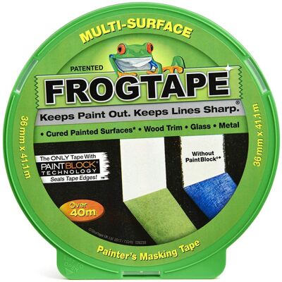 Frog Tape Green Multi Surface Painters Masking Tape, Indoor Painting and Decorat Frog Tape Green Multi Surface Painters Masking Tape, Indoor Painting and Decorat