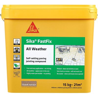 Sika - SKFFIXDKBF15 - Dark Buff - 15 kg - Joint Compound Sika - SKFFIXDKBF15 - Dark Buff - 15 kg - Joint Compound