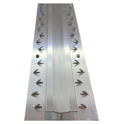 Royale (Silver, 3ft) Carpet To Carpet Door Bar Double Trim Transition Threshold Royale (Silver, 3ft) Carpet To Carpet Door Bar Double Trim Transition Threshold