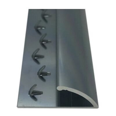 Royale - Prestige Metal Door Trim - Grey - 9ft - Threshold Royale - Prestige Metal Door Trim - Grey - 9ft - Threshold