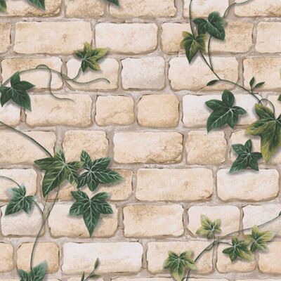 AS Creations Ivy Brick Effect Wallpaper - Modern Wall Decor AS Creations Ivy Brick Effect Wallpaper - Modern Wall Decor