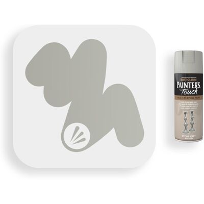 Rust-Oleum - Painter's Touch - Stone Grey - 400ml - Spray Paint Rust-Oleum - Painter's Touch - Stone Grey - 400ml - Spray Paint