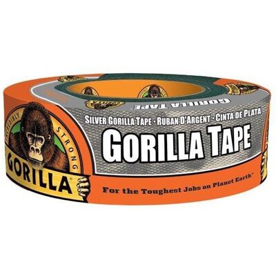 Gorilla Silver Duct Tape, 35 Yard x 1.88 Inches Roll Gorilla Silver Duct Tape, 35 Yard x 1.88 Inches Roll