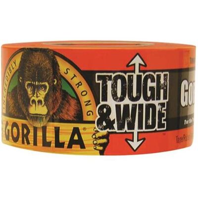 Gorilla 3 in. x 30 Yard Black Duct Tape Gorilla 3 in. x 30 Yard Black Duct Tape