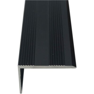 Royale (9ft, Black) Stair Nosing 15mm Threshold Trim/Edging 3ft or 9ft Royale (9ft, Black) Stair Nosing 15mm Threshold Trim/Edging 3ft or 9ft