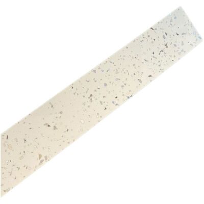 Wilsonart White Sparkle 1.3m Laminate Edging Tape - Glue-On, Heat & Water Resistant, for 2 Wilsonart White Sparkle 1.3m Laminate Edging Tape - Glue-On, Heat & Water Resistant, for 2