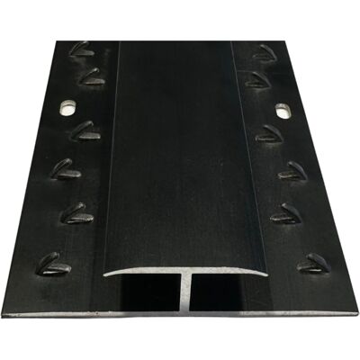Royale (Brushed Black, 3ft) Prestige Door Bar Threshold Strip Double Trim Carpet To Car Royale (Brushed Black, 3ft) Prestige Door Bar Threshold Strip Double Trim Carpet To Car
