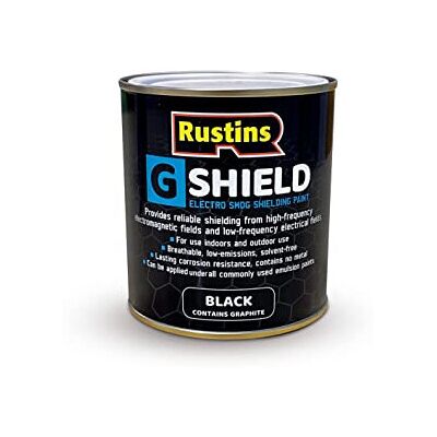 Rustins G Shield Electro Smog Shielding Paint - 500ml Rustins G Shield Electro Smog Shielding Paint - 500ml