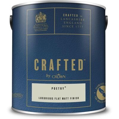 Crown - Poetry - Flat Matt - 2.5L - Paint Crown - Poetry - Flat Matt - 2.5L - Paint