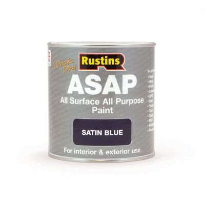 Rustins - ASAP - All Surface Satin - Blue - Paint Rustins - ASAP - All Surface Satin - Blue - Paint