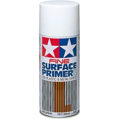 Tamiya White Surface Primer - Acrylic Spray Paint - 87044 Tamiya White Surface Primer - Acrylic Spray Paint - 87044