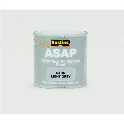 Rustins - All Surface All Purpose Paint - Light Grey - 250ml - paint Rustins - All Surface All Purpose Paint - Light Grey - 250ml - paint