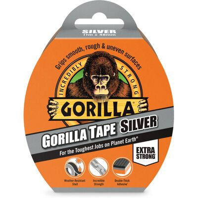 Gorilla 3044910 Tape Silver 48mm x 11m Gorilla 3044910 Tape Silver 48mm x 11m