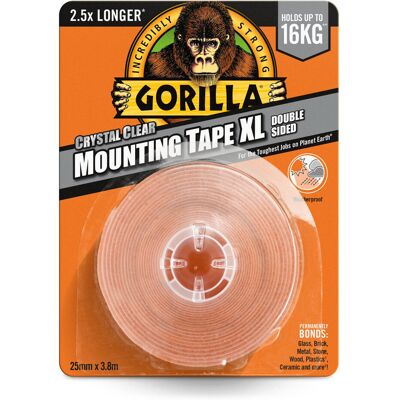 Gorilla Mounting Tape XL 3.8m Gorilla Mounting Tape XL 3.8m