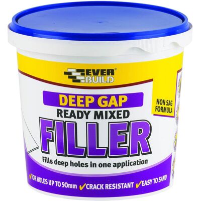Everbuild Deep Gap Filler – Ready Mixed – Easy To Use – Non-Shrink – Quick Dryin Everbuild Deep Gap Filler – Ready Mixed – Easy To Use – Non-Shrink – Quick Dryin