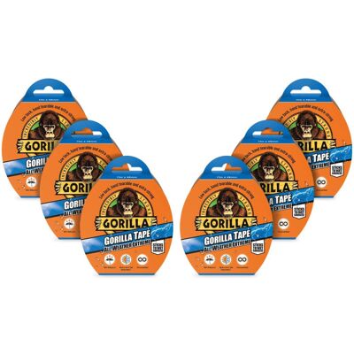 Gorilla Tape All Weather Extreme Black 48mm x 11m (Pack of 6) Gorilla Tape All Weather Extreme Black 48mm x 11m (Pack of 6)