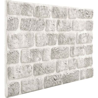 Maisonchic - vidaXL710024 - Light gray - Brick pattern - Wall panels Maisonchic - vidaXL710024 - Light gray - Brick pattern - Wall panels