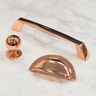 Handle & Home (76mm Cup Handle) 76mm Rose Gold Cup Handle 160mm Handle 31mm Knob