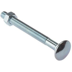 Forgefix Forge 10CB10150 Carriage Bolt & Nut ZP M10 x 150mm Bag of 10 Forgefix Forge 10CB10150 Carriage Bolt & Nut ZP M10 x 150mm Bag of 10