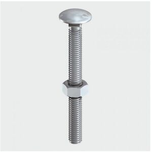 TIMco 10120CBSSP Carriage Bolt SS 10 x 120mm Bag of 2 TIMco 10120CBSSP Carriage Bolt SS 10 x 120mm Bag of 2