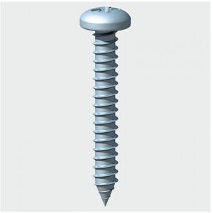 TIMco 01034CPAZP Self Tapping Screw PZ2 PAN BZP 10 x 3/4" Bag of 10 TIMco 01034CPAZP Self Tapping Screw PZ2 PAN BZP 10 x 3/4" Bag of 10