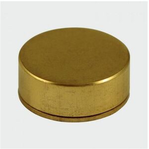 TIMco TSC18PBP Polished Brass Screw Cap Bag of 4 TIMco TSC18PBP Polished Brass Screw Cap Bag of 4
