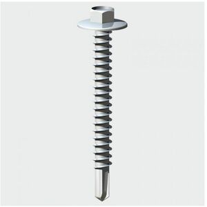 TIMco BMH55 Bi Met Hex No.5 Self Drill Screw 5.5 x 55mm Box of 100 TIMco BMH55 Bi Met Hex No.5 Self Drill Screw 5.5 x 55mm Box of 100