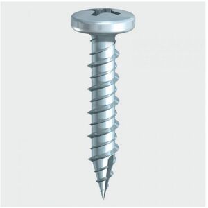TIMco 112Z PVC Friction Stay Shallow Pan Double Slash Point Screw BZP 4.3 x 25mm TIMco 112Z PVC Friction Stay Shallow Pan Double Slash Point Screw BZP 4.3 x 25mm