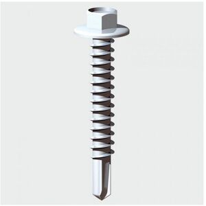 TIMco 01234HWSD Hex Head Self Drill Screw BZP 12 x 3/4" Box of 500 TIMco 01234HWSD Hex Head Self Drill Screw BZP 12 x 3/4" Box of 500