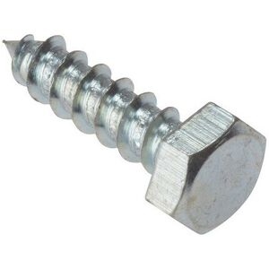 Forgefix Forge 10CS6120 Coach Screw Hexagon Head Single Thread ZP M6 x 120mm Bag of 10 Forgefix Forge 10CS6120 Coach Screw Hexagon Head Single Thread ZP M6 x 120mm Bag of 10