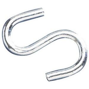 Faithfull FAICHSH3020 S Hooks 3mm Zinc Plated (Pack of 20) Faithfull FAICHSH3020 S Hooks 3mm Zinc Plated (Pack of 20)