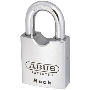 ABUS 8355 83/55 55mm Rock Hardened Steel Body Padlock Open Shackle ABUS 8355 83/55 55mm Rock Hardened Steel Body Padlock Open Shackle