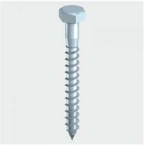 TIMco 12100CSC Coach Screw BZP 12.0 x 100mm Box of 25 TIMco 12100CSC Coach Screw BZP 12.0 x 100mm Box of 25