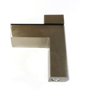 GTV Glass Shelf Support - Brushed Chrome - 45 mm - Shelf Bracket GTV Glass Shelf Support - Brushed Chrome - 45 mm - Shelf Bracket