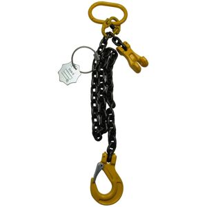 SecureFix Direct (15 Ton, 1 Metre) Lifting Chain Slings 1 Leg with Shorteners SecureFix Direct (15 Ton, 1 Metre) Lifting Chain Slings 1 Leg with Shorteners