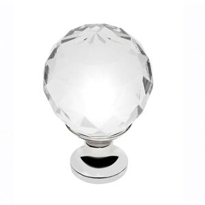 GTV (Chrome/Crystal) Cabinet door knob - Crystal Palace GTV (Chrome/Crystal) Cabinet door knob - Crystal Palace