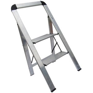 SecureFix Direct SFZZWK3003B-2F Aluminium Folding 2-Step Stool - 150KG, Non-Slip, Lightweight, Fo SecureFix Direct SFZZWK3003B-2F Aluminium Folding 2-Step Stool - 150KG, Non-Slip, Lightweight, Fo