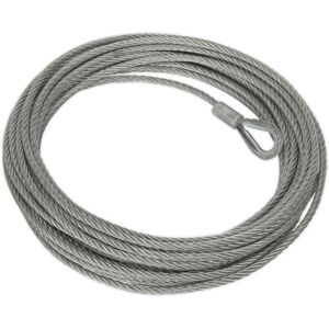 Loops 13mm x 25m Wire Rope - Suitable For ys06833 12V Industrial Recovery Winch Loops 13mm x 25m Wire Rope - Suitable For ys06833 12V Industrial Recovery Winch
