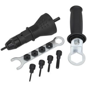 Loops Drill Powered Rivet Nut Adaptor - 1/4" Shank - M3 to M8 Rivet Nut Mandrels Loops Drill Powered Rivet Nut Adaptor - 1/4" Shank - M3 to M8 Rivet Nut Mandrels