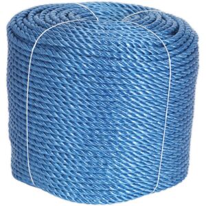 Loops Heavy Duty Polypropylene Rope - 220 Metres - Weather Resistant - 8mm Diameter Loops Heavy Duty Polypropylene Rope - 220 Metres - Weather Resistant - 8mm Diameter