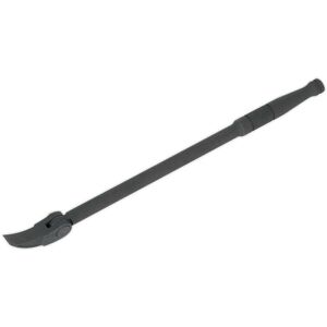 Loops 380mm Curved Head Pry Bar - 180 Degree Adjustable Head - Locking Pry Lever Bar Loops 380mm Curved Head Pry Bar - 180 Degree Adjustable Head - Locking Pry Lever Bar