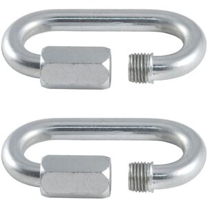 Loops 2x 4mm Stainless Steel Quick Link Wire Rope Chain Link Carbine Screw Loop Loops 2x 4mm Stainless Steel Quick Link Wire Rope Chain Link Carbine Screw Loop