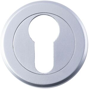 Loops 50mm Euro Profile Round Escutcheon Beveled Edge Concealed Fix Satin Chrome Loops 50mm Euro Profile Round Escutcheon Beveled Edge Concealed Fix Satin Chrome