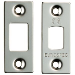 Loops Forend Strike & Fixing Pack Suitable for Tubular Deadbolt Bright Steel Loops Forend Strike & Fixing Pack Suitable for Tubular Deadbolt Bright Steel