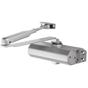 Loops General Overhead Door Closer Fixed Power 165mm Centres Size 3 Silver Loops General Overhead Door Closer Fixed Power 165mm Centres Size 3 Silver