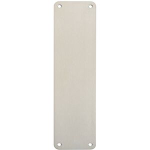 Loops Plain Door Finger Plate 300 x 75mm Satin Stainless Steel Push Plate Loops Plain Door Finger Plate 300 x 75mm Satin Stainless Steel Push Plate