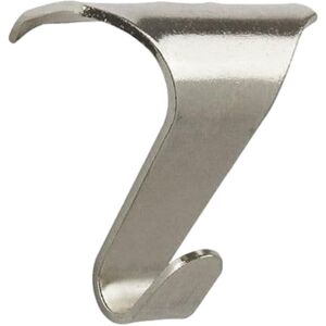 (PACK OF 2) Taskar Large Chrome Picture Rail Hooks For Picture Hanging (PACK OF 2) Taskar Large Chrome Picture Rail Hooks For Picture Hanging