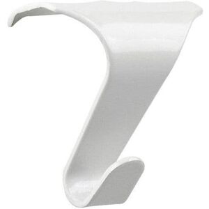 (PACK OF 10) Taskar Large White Picture Rail Hooks (PACK OF 10) Taskar Large White Picture Rail Hooks